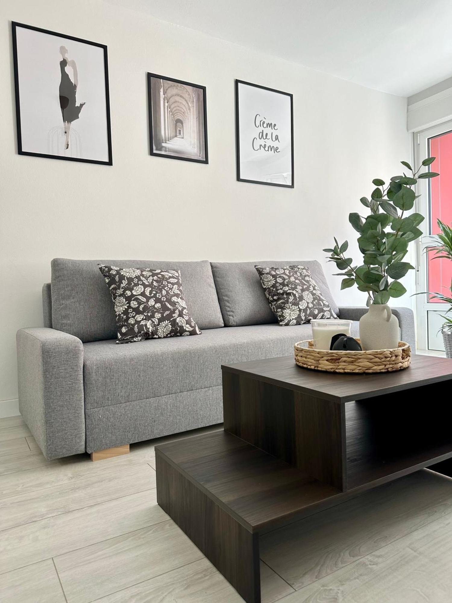 Cozy Flat 5 Mins From The Beach Gijón Dış mekan fotoğraf